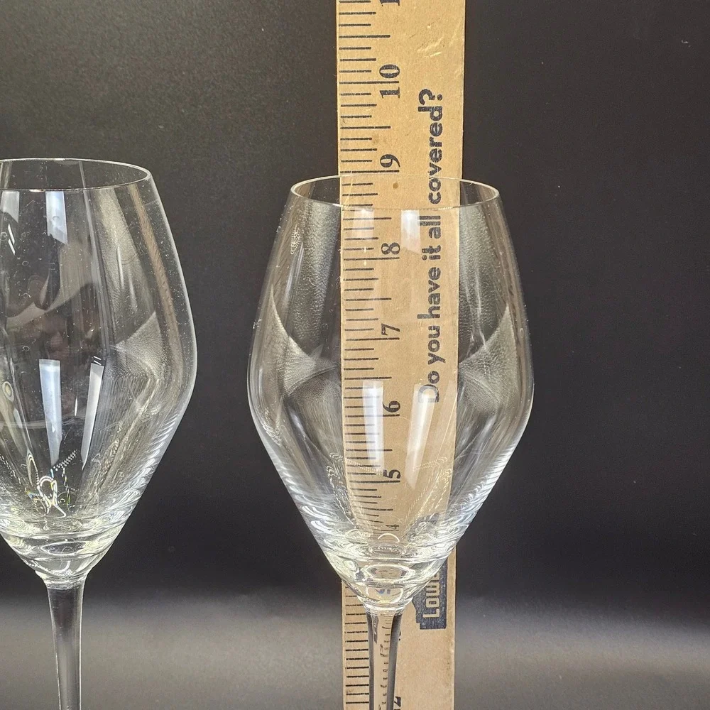 Set of 2 Crystal Rose Wine‎ Glasses by RIEDEL Inniskillin Elegant Stemware
